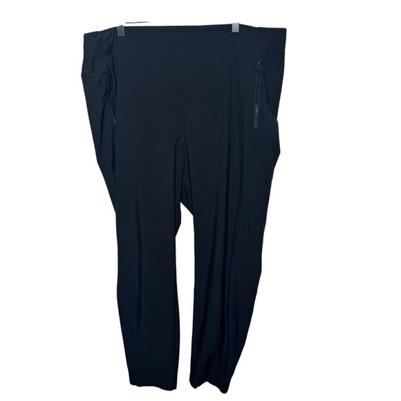 Columbia PFG Black Stretch Pants XL Regular Omni-Shade Zip Pocket Outdoor - Picture 1 of 11
